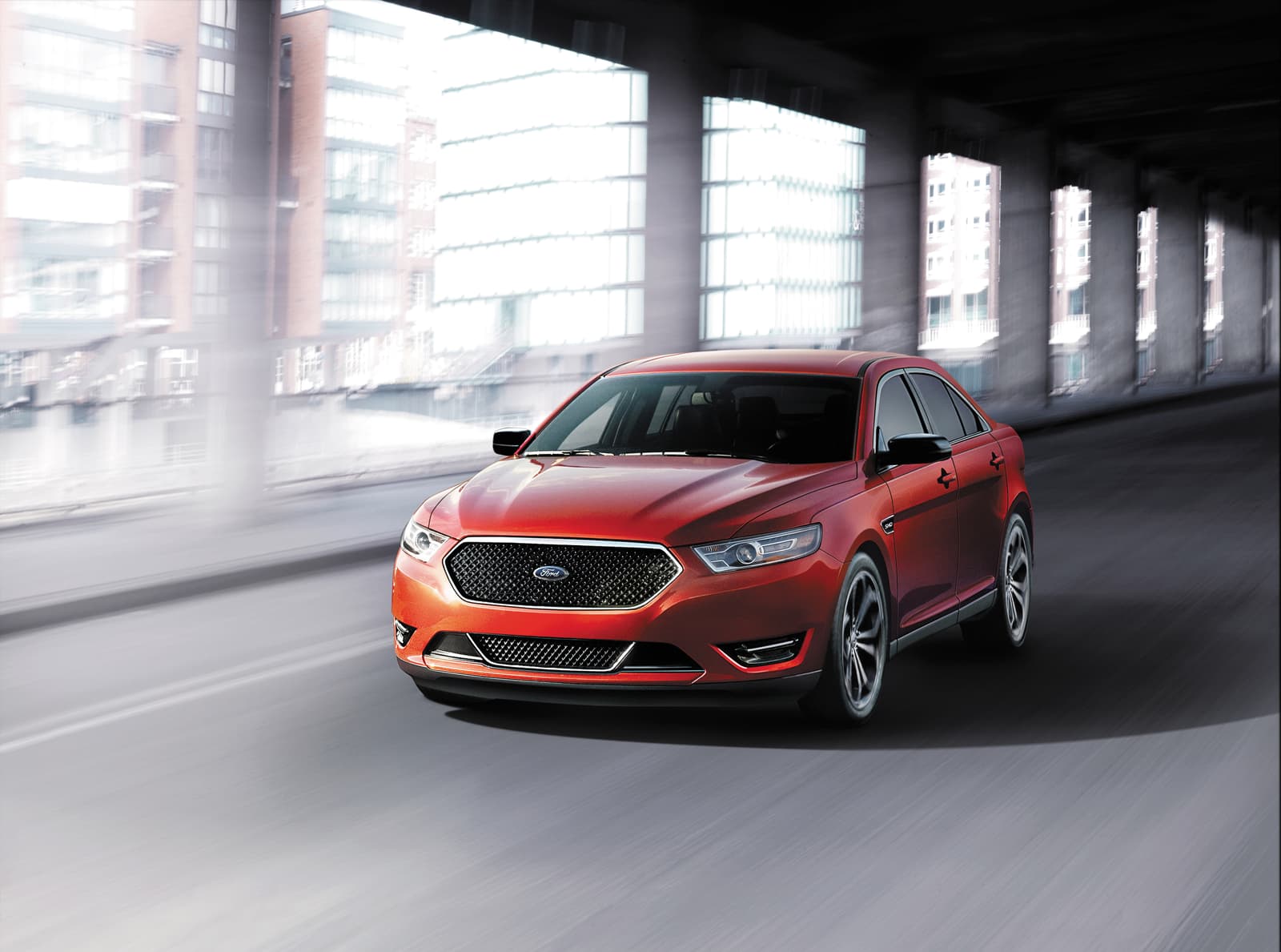 Ford Taurus front 3/4 render