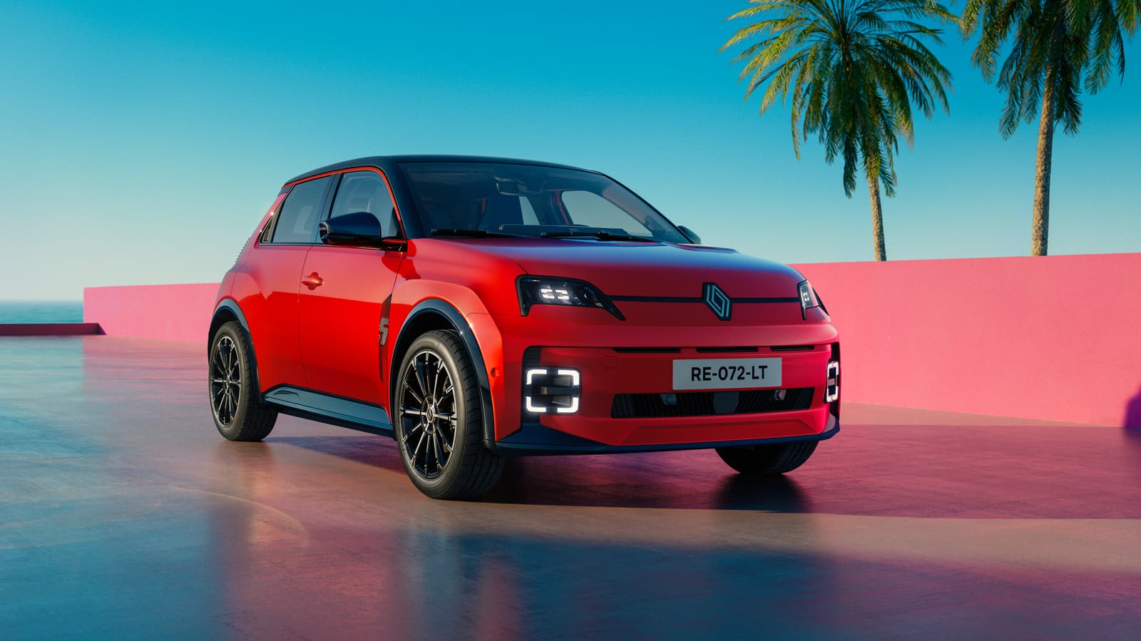 Renault 5 Flame Red 1