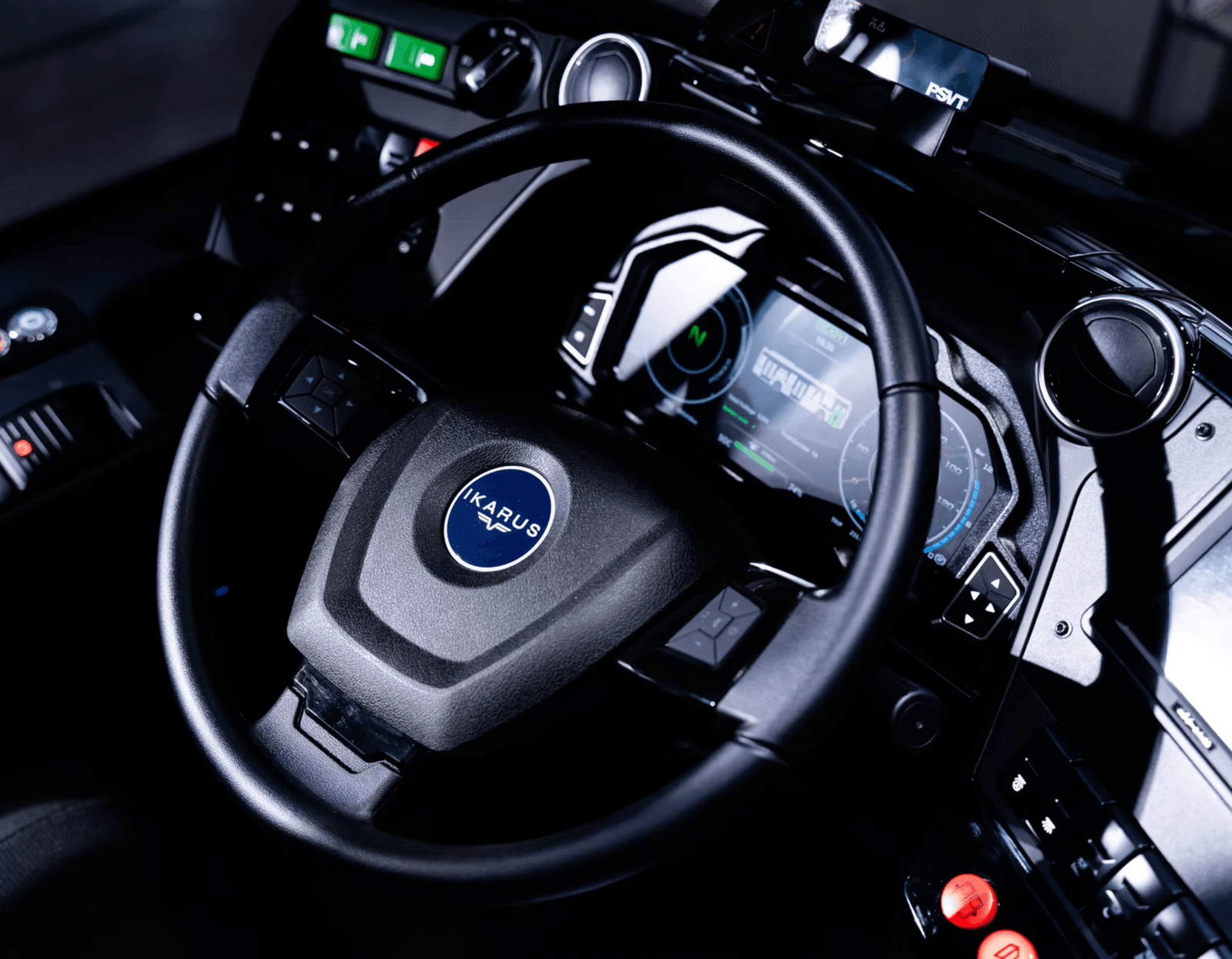 Ikarus 120e V4 steering wheel
